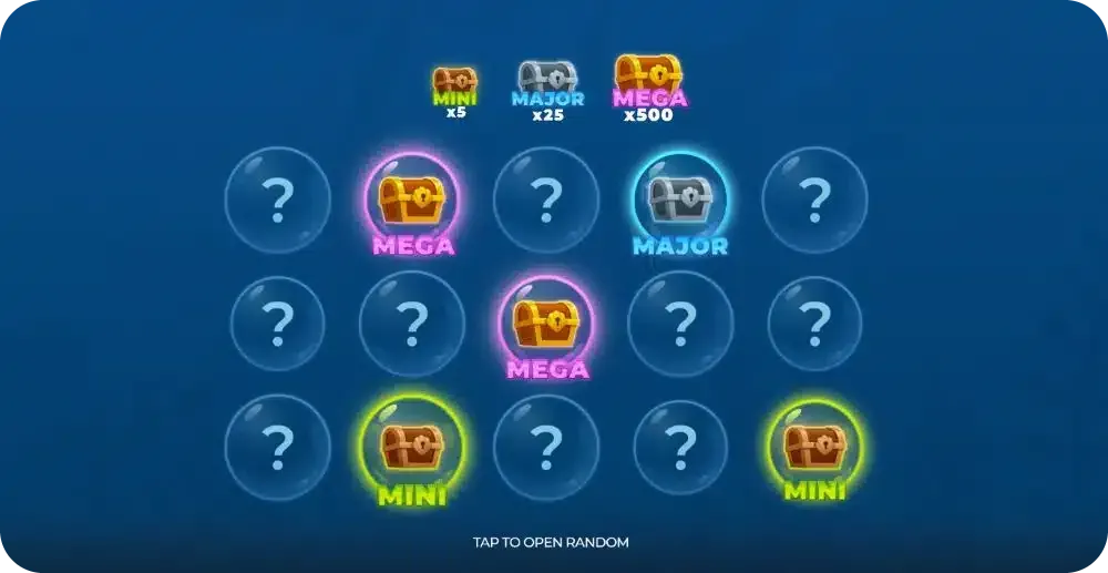 Fish Road Jackpot-Funktion mit Mini-, Major- und Mega-Gewinnen